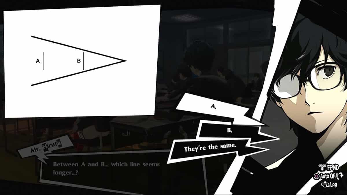 Persona 5 Royal Classroom And Exam Answers