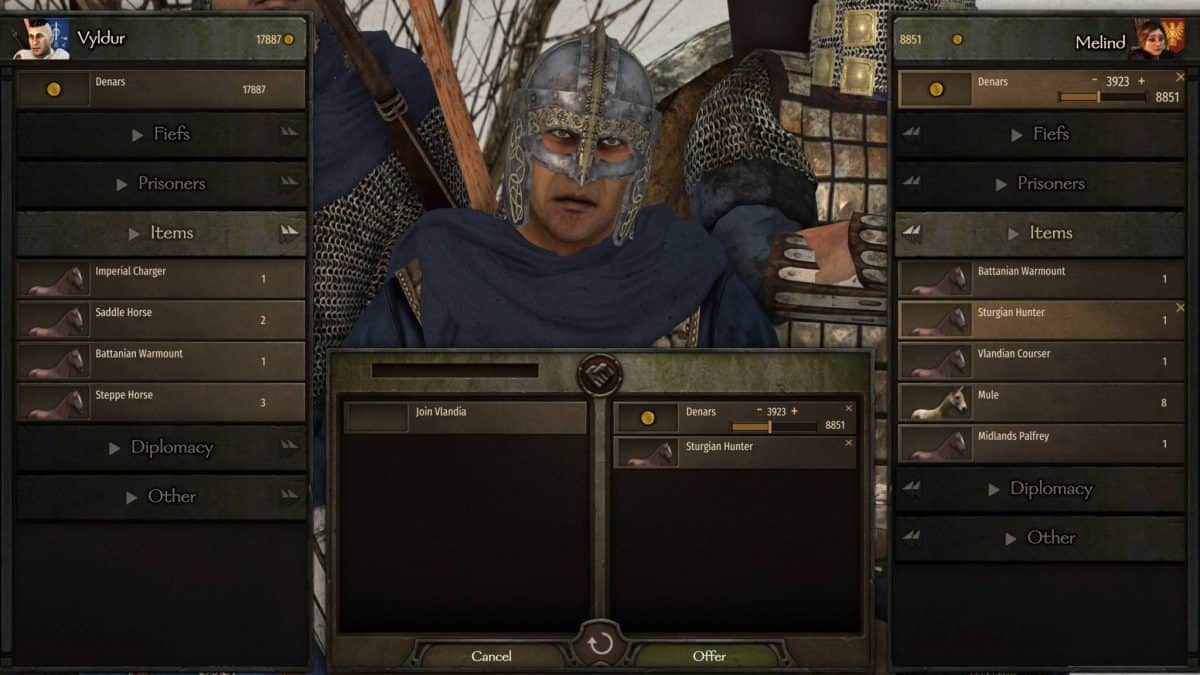 How to Recruit Enemy Lords in Mount and Blade 2: Bannerlord