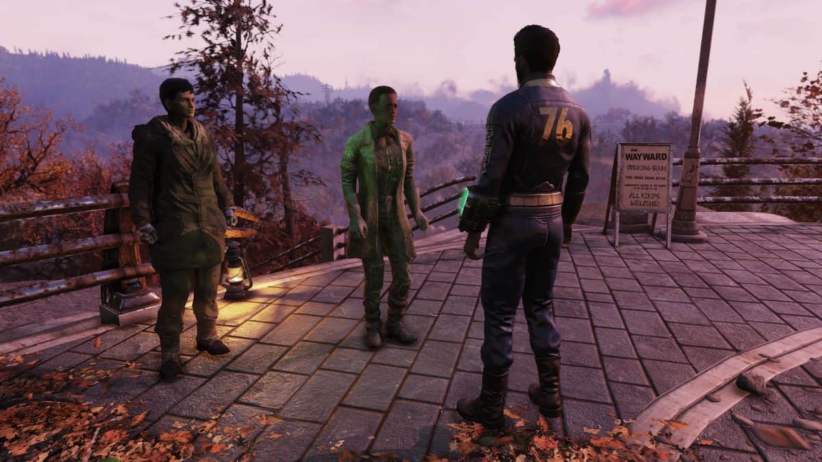 Fallout 76 Wastelanders All Alliados Lugares