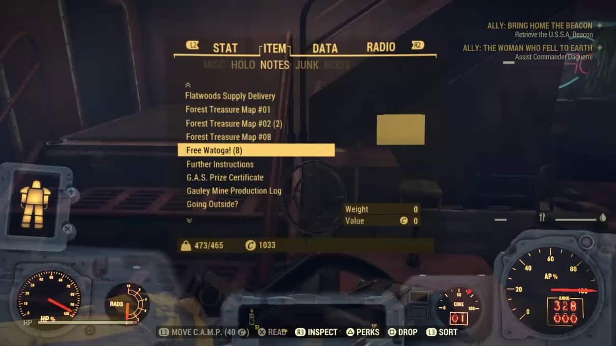 Fallout 76 Wastelanders Ally: Eye for an Eye Walkthrough