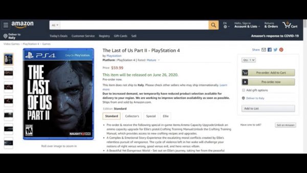 Amazon Hinting New The Last of Us 2 Release Date?