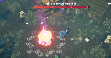Minecraft Dungeons Corrupted Cauldron Boss