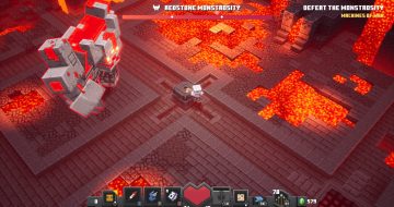 Minecraft Dungeons Redstone Monstrosity Boss