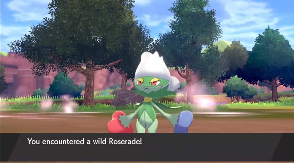 How to Evolve Roserade in Pokemon Sword and Shield, Locations and Stats