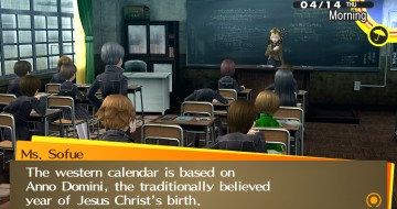 Persona 4 Golden Classroom Answers