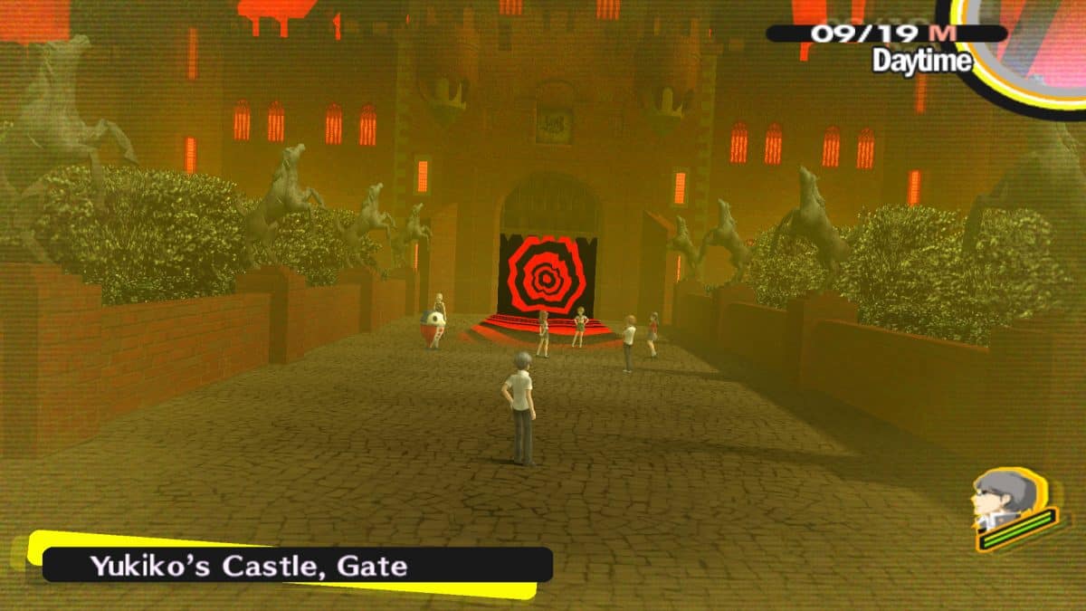 Persona 4 Golden Yukiko's Castle