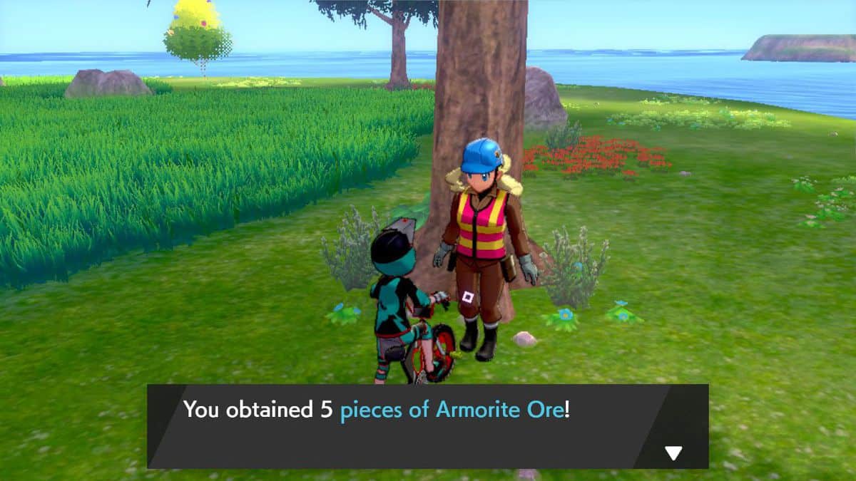 How to Farm Armorite Ore in Pokemon Sword and Shield Isle of Armor