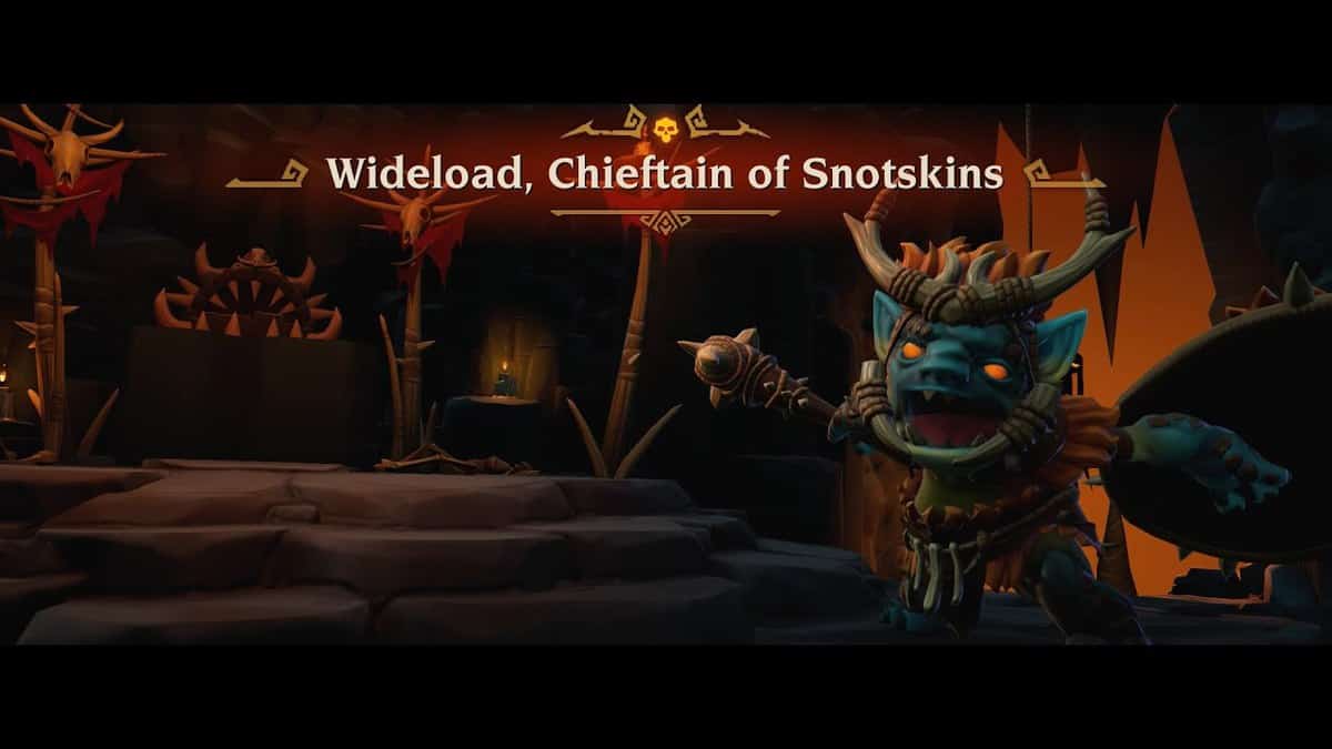 Wideload, Chieftain of Snotskins