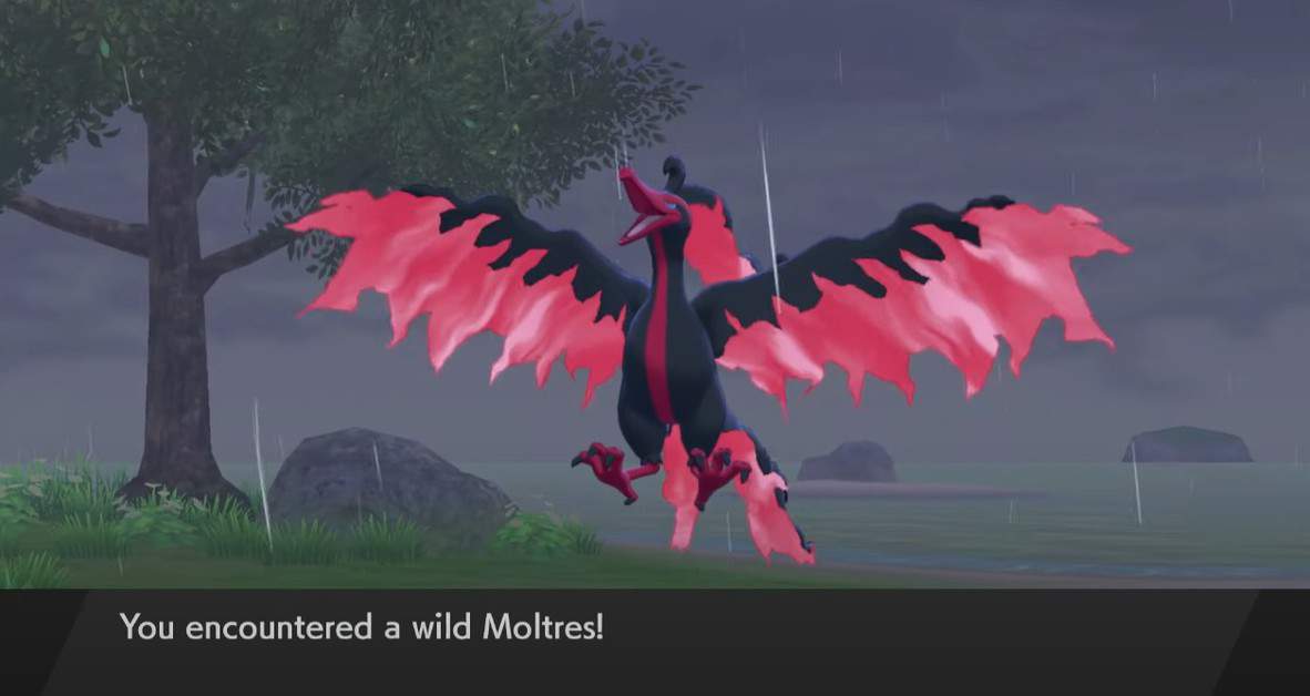 How to Catch Galarian Moltres in Pokemon Sword and Shield, Locations and Stats