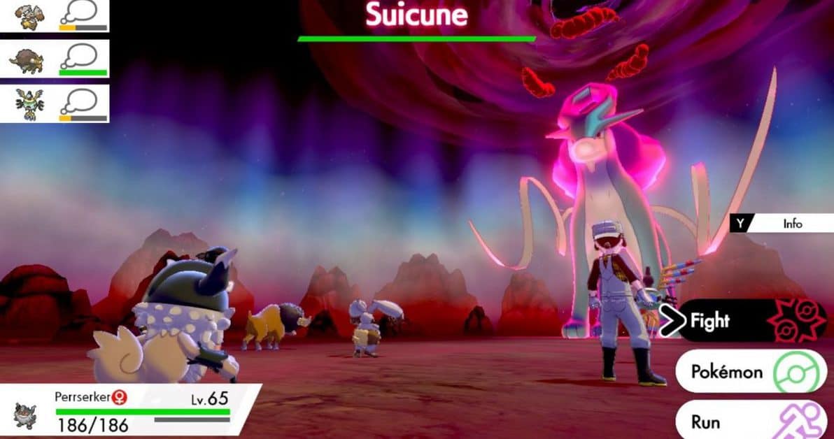 How to Catch Suicune in Pokemon Sword and Shield, Locations and Stats