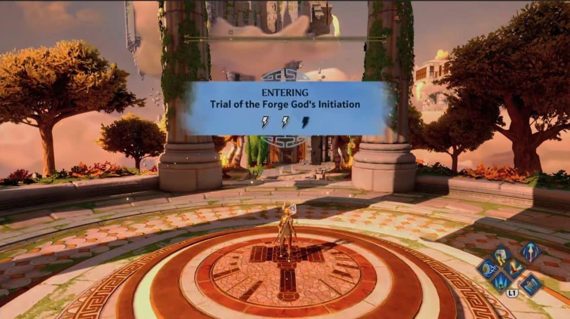 Immortals Fenyx Rising Trial of Forge God's Initiation