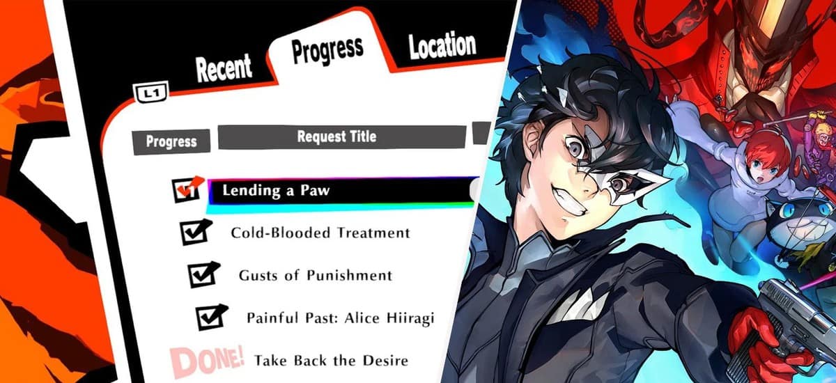 Persona 5 Strikers All Requests Guide