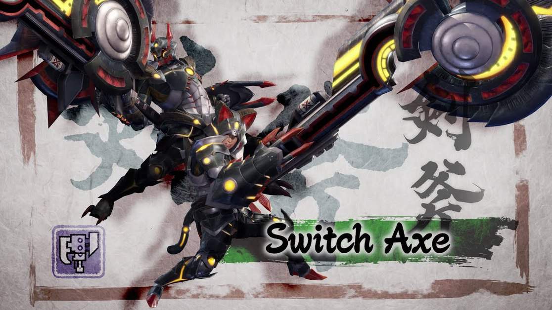 Monster Hunter Rise Switch Axe