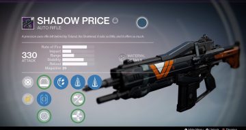 Shadow Price in Destiny 2