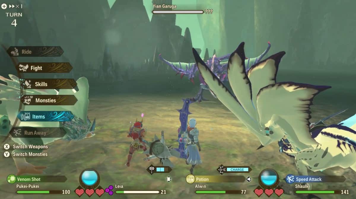 How to Defeat Yian Garuga in Monster Hunter Stories 2