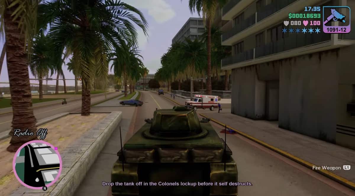 How to Get a Tank in GTA Vice City