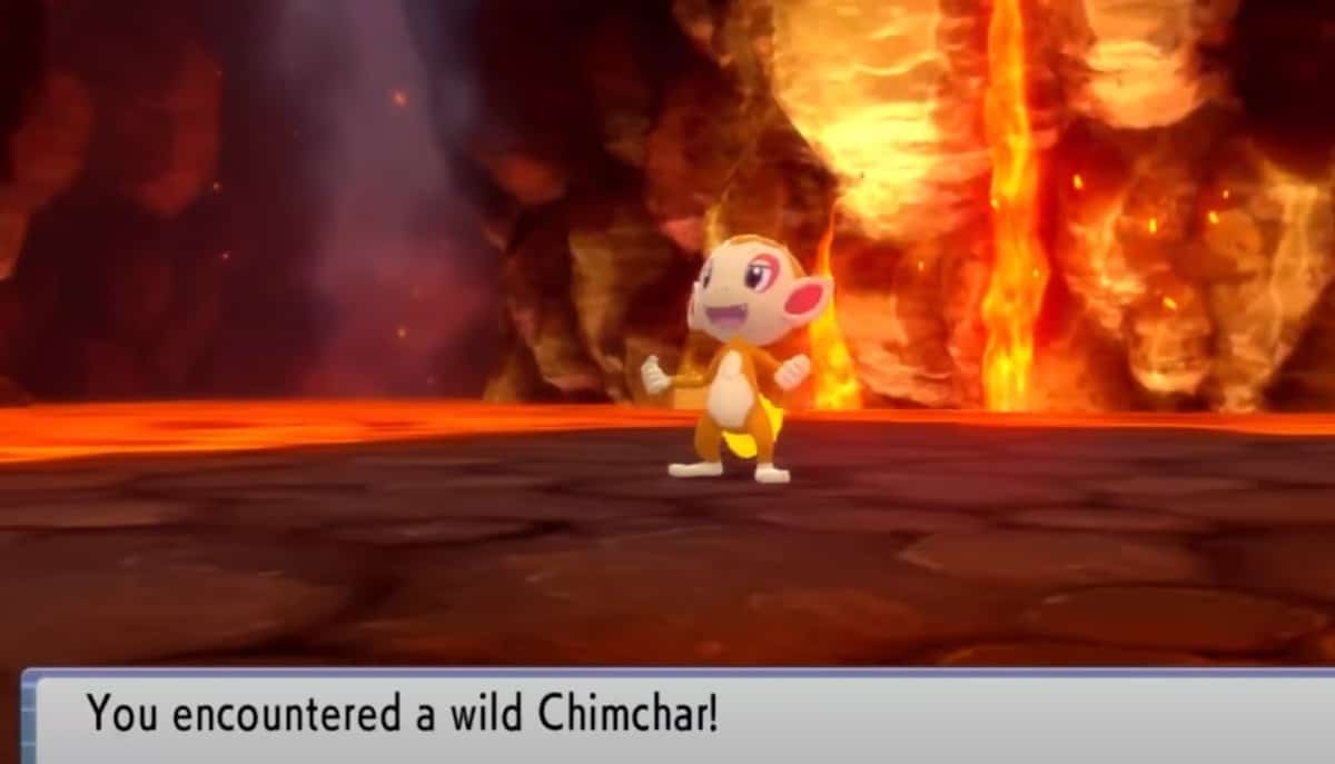 Pokemon BDSP Chimchar
