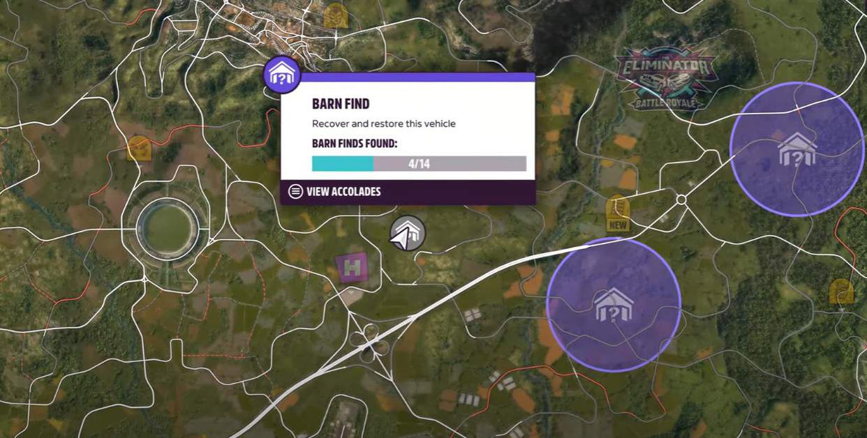 forza horizon 5 barn finds map locations