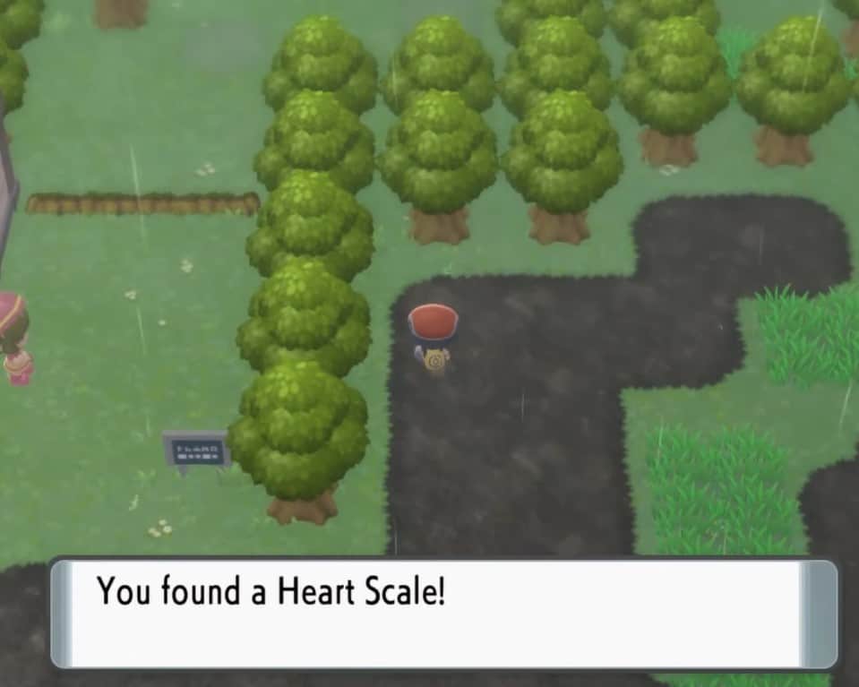 Pokemon BDSP Heart Scale Locations