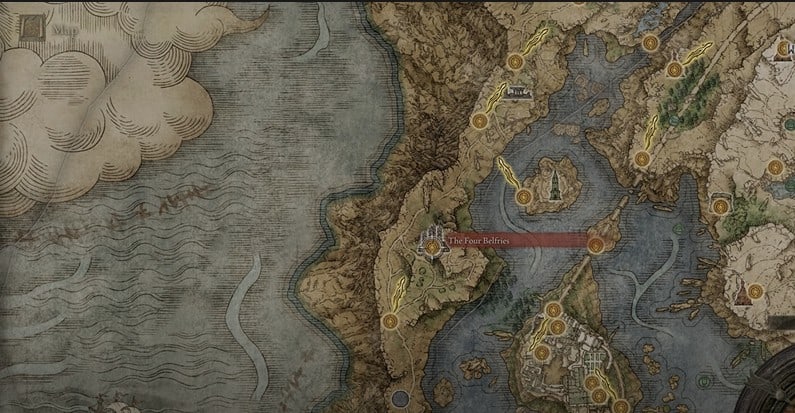 Elden Ring Four Belfries Imbued Sword Key Locations Guide SegmentNext
