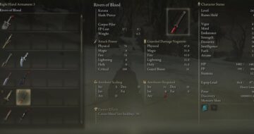 Where to Find Rivers of Blood Katana in Elden Ring