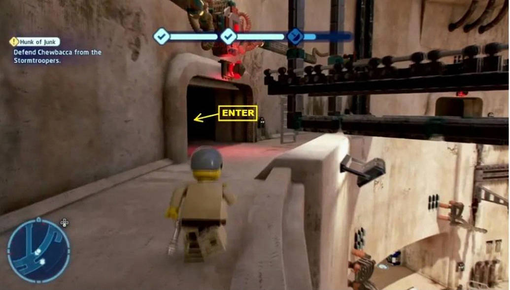 Lego Star Wars Skywalker Saga Hunk of Junk Minikit Locations
