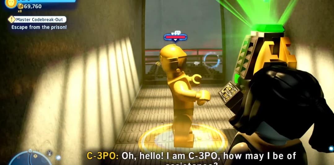 Lego Star Wars Skywalker Saga Master Codebreak-Out Minikit