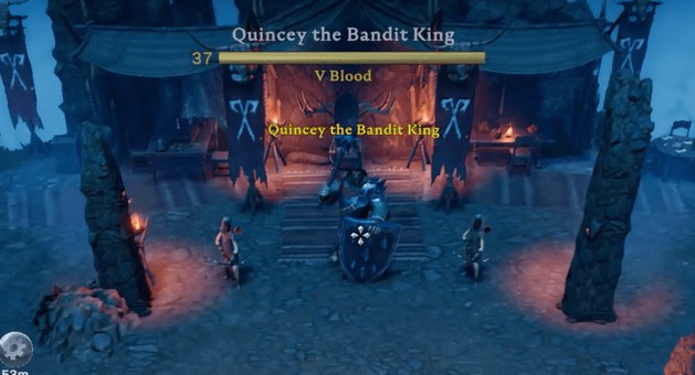 V Rising Quincey The Bandit King Location, Boss Fight