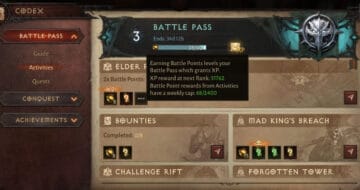 Diablo Immortal Battle Pass Rewards