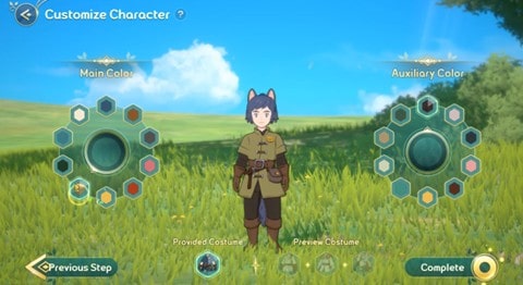 Ni no Kuni: Cross Worlds Character Creation