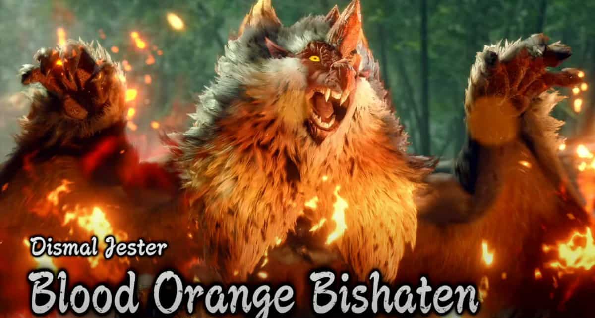 Monster Hunter Rise Sunbreak Blood Orange Bishaten