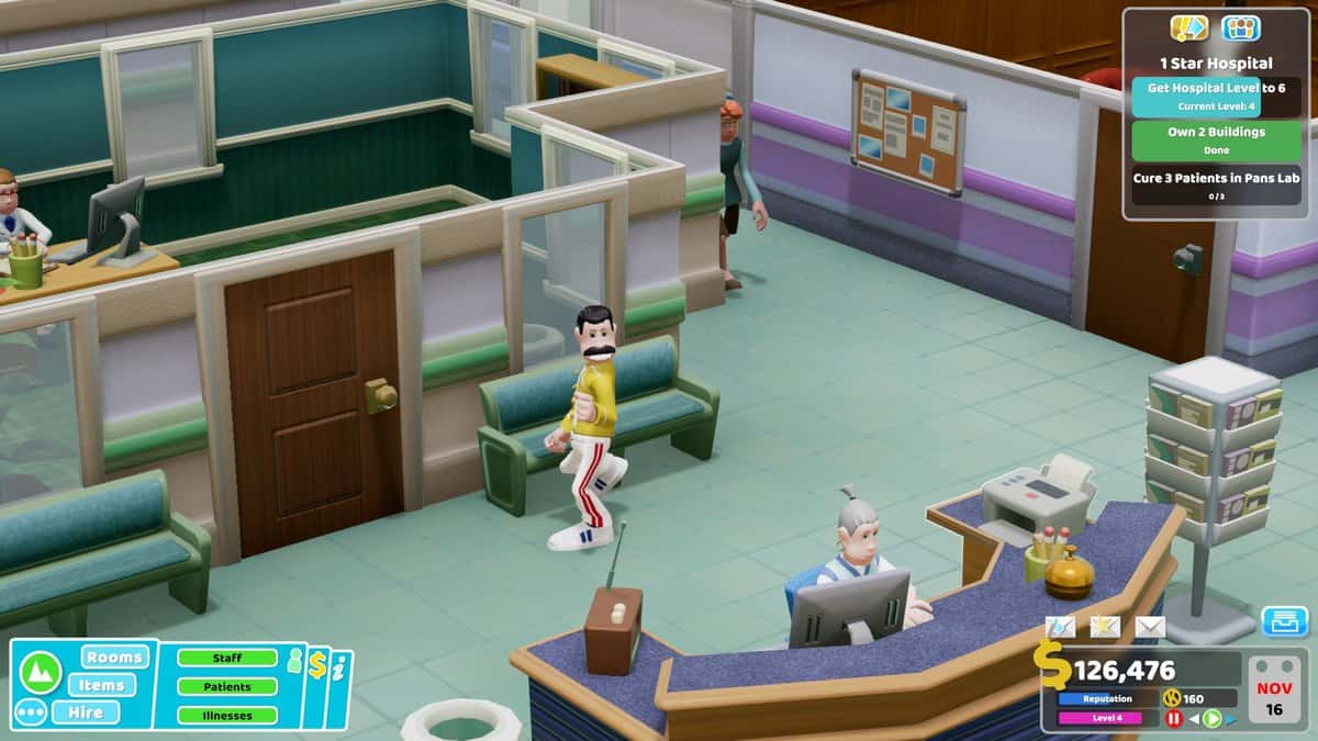 Two Point Hospital Diagnosis Room Tips