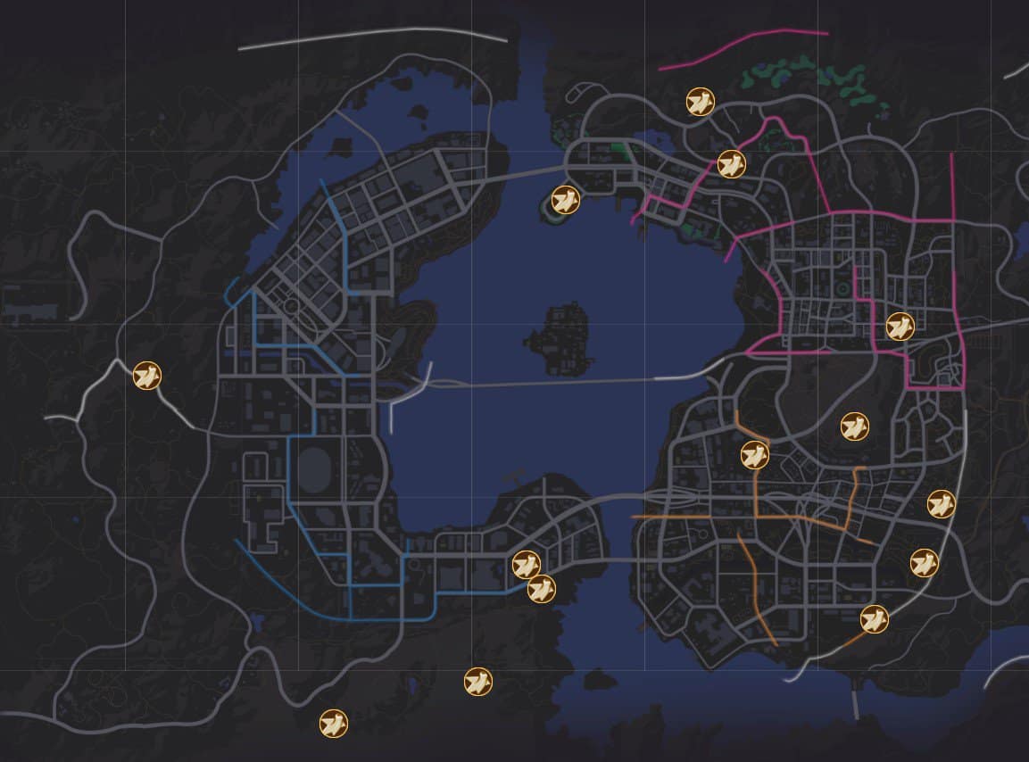 Weather Station Locations In Saints Row