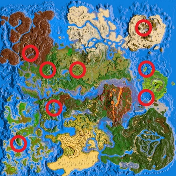 Best Base Locations in Ark Crystal Isles