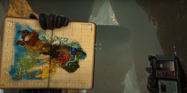 Ark Crystal Isles Caves Locations and Loot Map