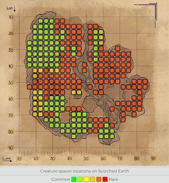 Ark Scorched Earth Rock Elemental Location and Taming