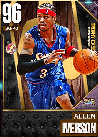 NBA 2K23 Allen Iverson Pink Diamond Card