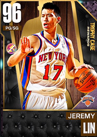 NBA 2K23 Jeremy Lin Pink Diamond Card