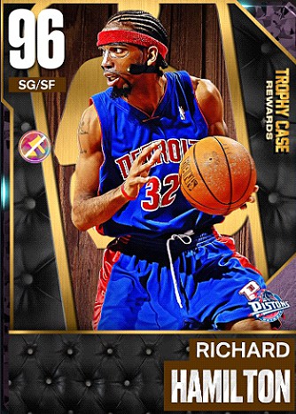 NBA 2K23 Richard Hamilton Pink Diamond Card