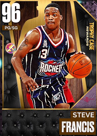 NBA 2K23 Steve Francis Pink Diamond Card