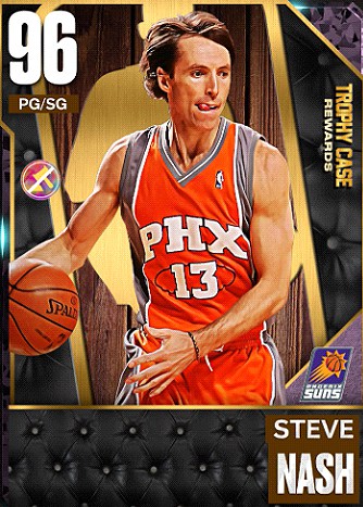 NBA 2K23 Steve Nash Pink Diamond Card