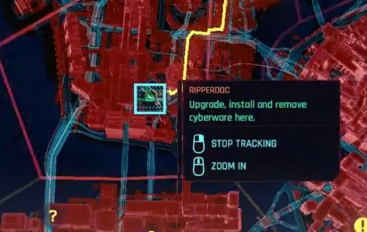 Cyberpunk 2077 Ripperdoc Locations