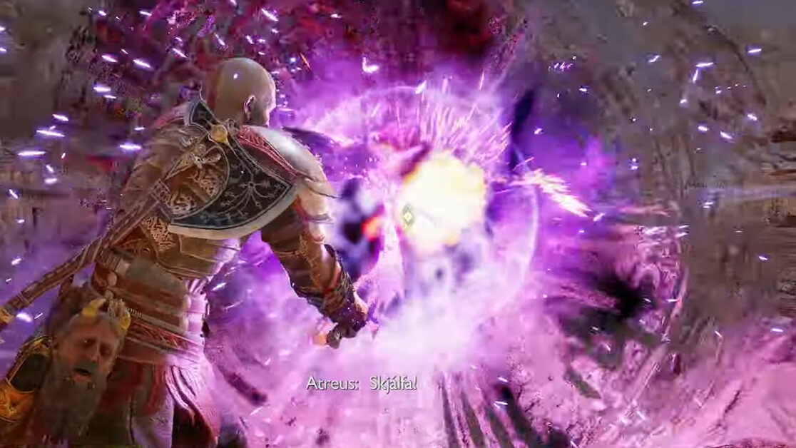 god of war ragnarok freezing on flame phantom