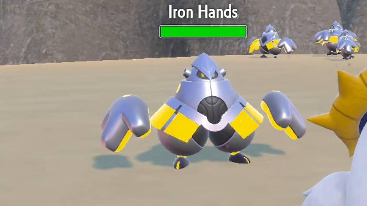 How To Catch Iron Hands In Pokemon Scarlet And Violet