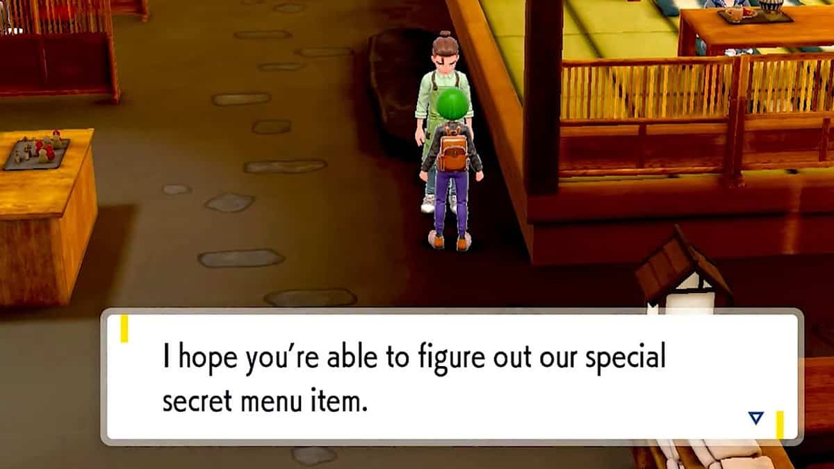 How To Order Secret Menu Item For Medali Gym Test In Pokemon SV