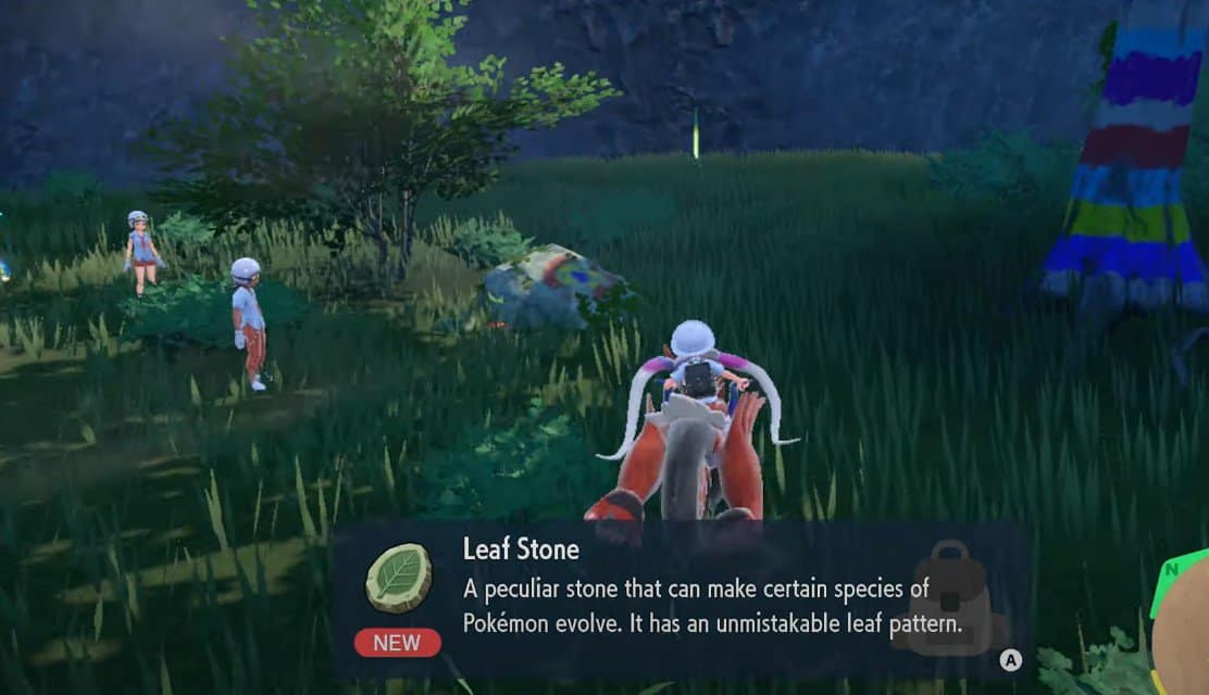 Where To Find Leaf Stone In Pokemon Scarlet And Violet