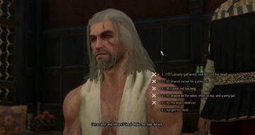 How To Customize Your Character In The Witcher 3