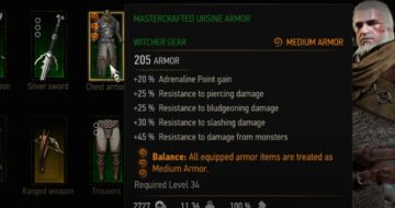 How To Purchase Armor Enchantment Slots In The Witcher 3