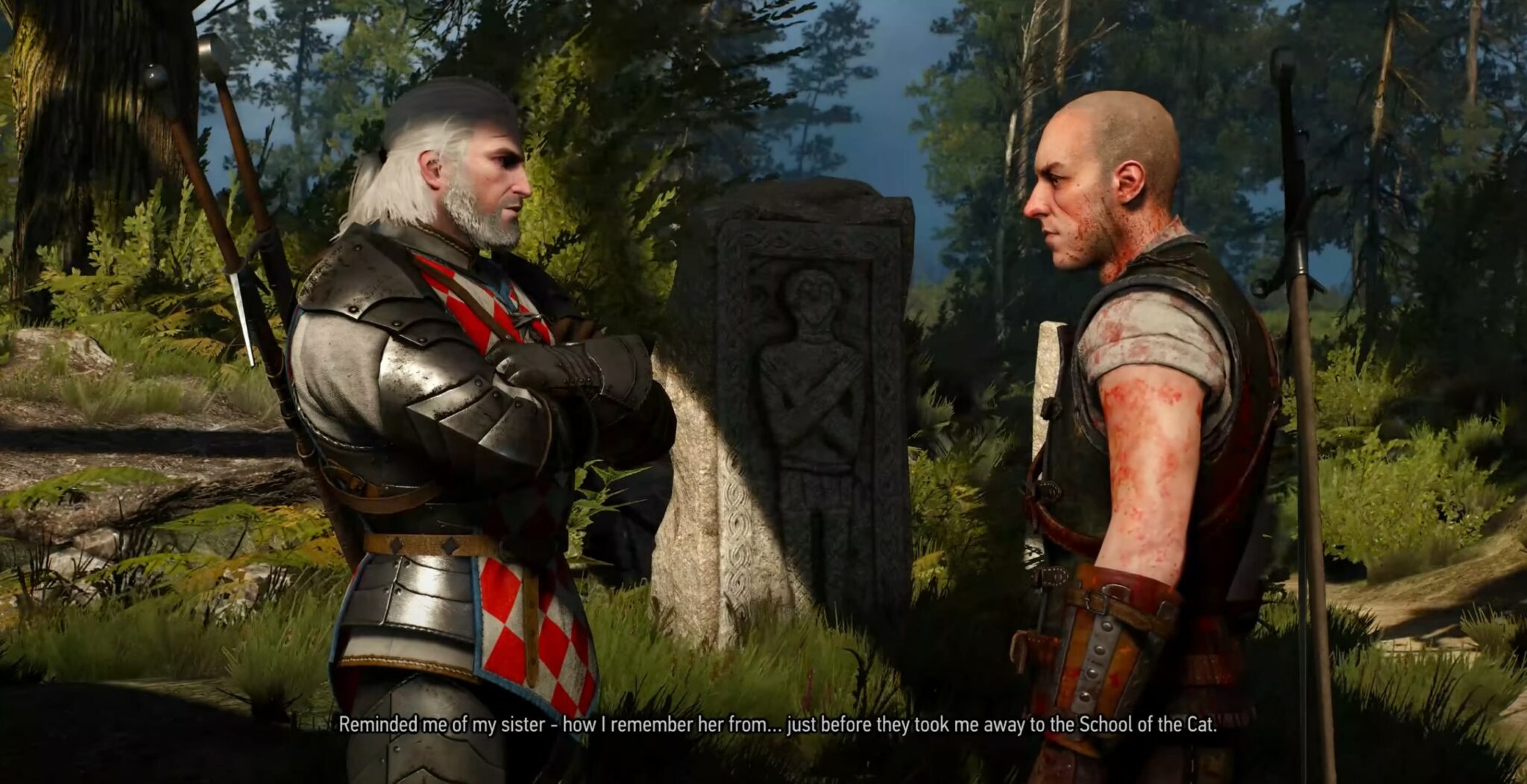 Witcher 3 where the cat and wolf play quest (120) фото