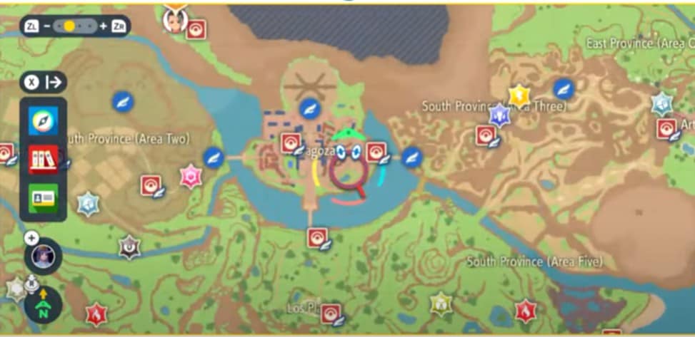 Toedscool location in Pokemon SV